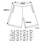 elephant shorts grey